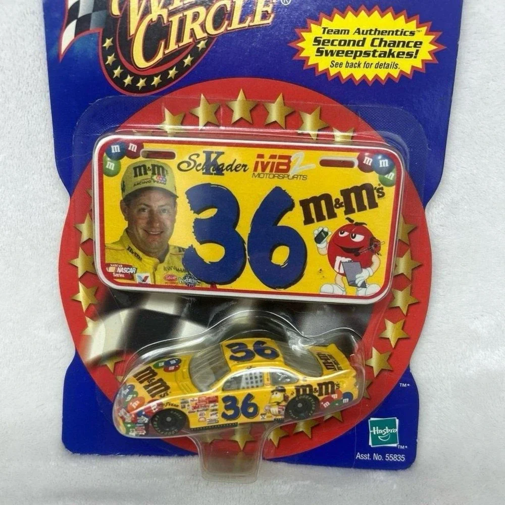 2001 WINNER'S CIRCLE NASCAR‎ #36 KEN SCHRADER LICENSE PLATE COLLECTION-M &M's